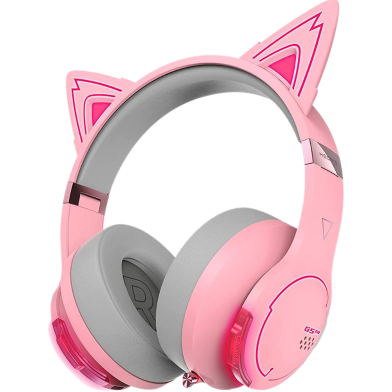 Edifier Hecate Cat Wireless Gaming Headphone - Pink image