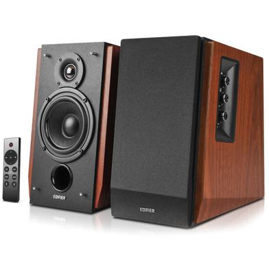 Edifier R1700BTS Active 2.0 Bluetooth Bookshelf Speaker -Brown image
