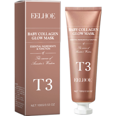 Eelhoe T3 Baby Collagen Glow Mask -100gm image