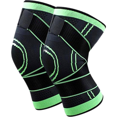 Elastic Compression Knee Sleeve Best Knee Brace For Men And Women image