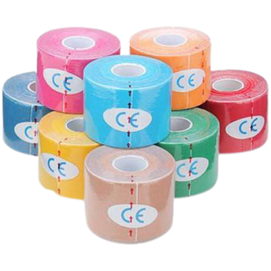 Elastic Kinesiology Tape Athletic Recovery Sports Safety Muscle Pain Relief Knee Pads Support Gym Fitness Bandage image
