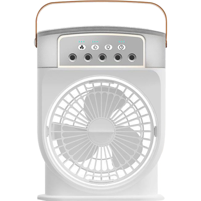 Electric Air Cooler Fan With Mist Flow image