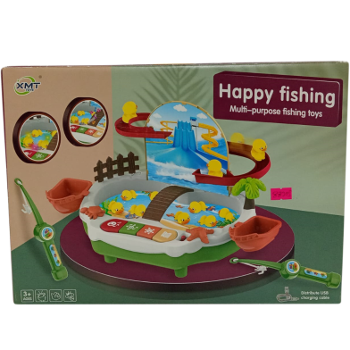 Electric Animal Fishing Game Toy With Light And Music image