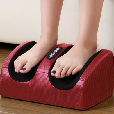 Electric Foot Massager Heating Therapy Hot Compression Shiatsu Kneading Roller Muscle Relaxation Pain Relief Foot Spa Machine image