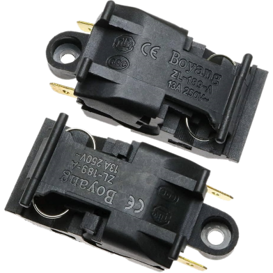Electric Kettle Auto-Cut Thermostat Switch 13A 250V 2 Pin - 1Pcs image