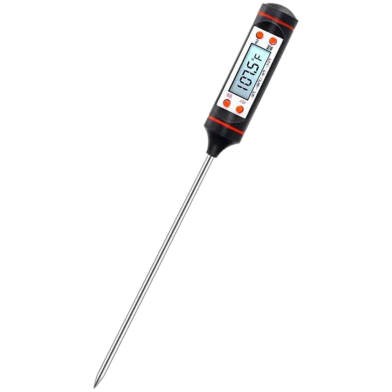 Electronic Digital BBQ Thermometer -50 To 300'C Instant Read Oven Thermometer Tools Probe Household Thermometer With Long Probe image