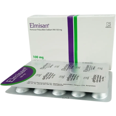 Elmisan 100mg Capsule 10's Strip image