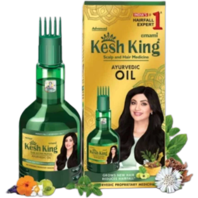 Emami Kesh King Scalp Hair Medicine Ayurvedic Oil 50ml image