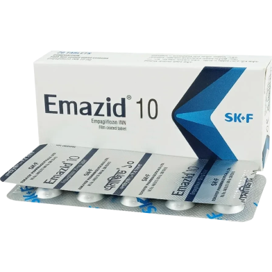 Emazid 10 mg Tablet 10's Strip image