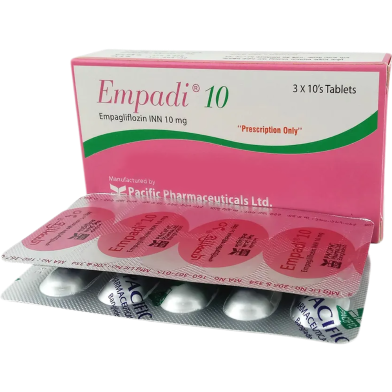 Empadi 10 mg Tablet 10's Strip image
