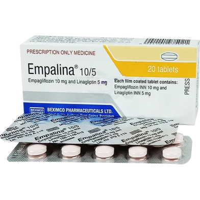 Empalina 10 mg, 5 mg Tablet 10's Strip image