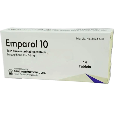 Emparol 10 mg Tablet 14's Pack image