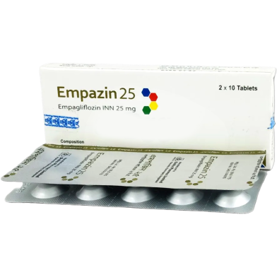 Empazin 25 mg Tablet 10's Strip image