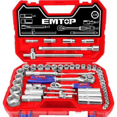 Emtop ESKT12281 Socket Set 28 Pcs image