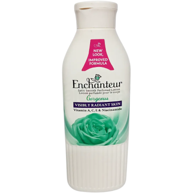 Enchanteur Gorgeous Smooth Body Lotion with Vitamin A, C, E and Niacinamide-250ml image