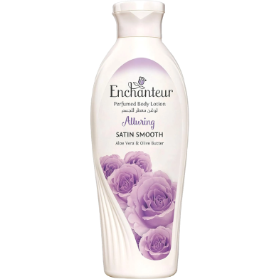 Enchanteur Perfumed Alluring Satin Smooth Body With Aloe Vera and Olive Butter Body Lotion 250 ml image