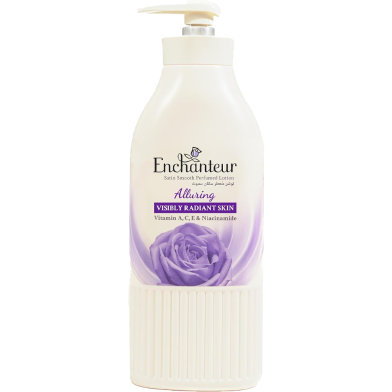 Enchanteur Perfumed Alluring Satin Smooth Body With Aloe Vera and Olive Butter Body Lotion 500 ml image