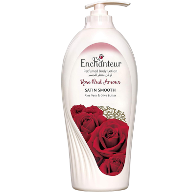 Enchanteur Perfumed Body Lotion Rose Oud Amour - 500ml image