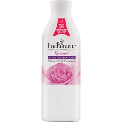 Enchanteur Perfumed Romantic Satin Smooth Body With Aloe Vera and Olive Butter Body Lotion 250 ml image