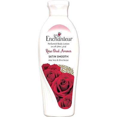 Enchanteur Rose Oud Amour Satin Smooth Perfumed Body Lotion 250ml image