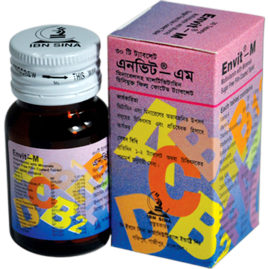 Envit-M Tablet 30's Pack image