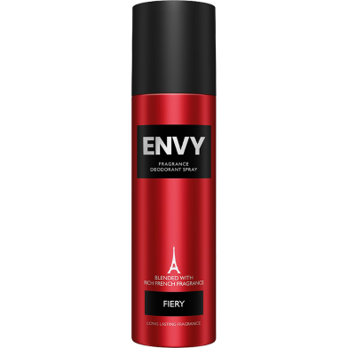 Envy Fiery Deodorant Spray Long Lasting Deo For Men 140 ml image