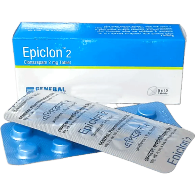 Epiclon 2 mg Tablet 10's Strip image