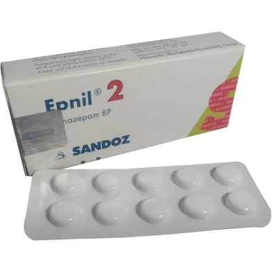 Epnil 2 mg Tablet 10's Strip image
