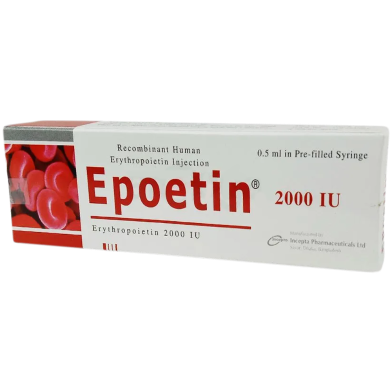 Epoetin 2000 Iu Iv/Sc Injection 2000 Iu Pre-Filled Syringe image