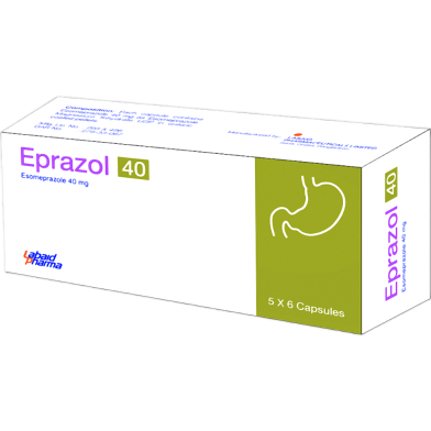 Eprazol 40 Mg Tablet 6's Strip image