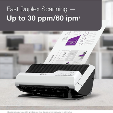 Epson DS-C330 Duplex Compact Desktop Document Scanner With ADF Slide 5