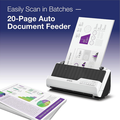 Epson DS-C330 Duplex Compact Desktop Document Scanner With ADF Slide 3