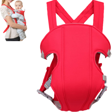 Ergonomic Baby Carrier - Adjustable and Breathable Front-Facing Holder for Newborns image