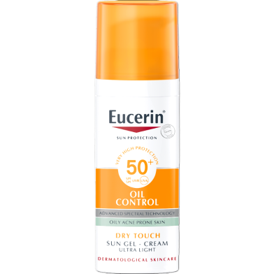 Eucerin Oil Control Dry Touch Sun Gel Cream Spf50 50ml image