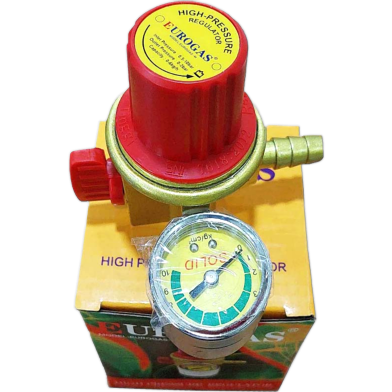 Eurogas High Quality High Pressure Regulator With Meter image