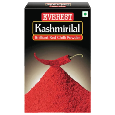 Everest Kashmirilal Brilliant Red Chilli Powder 50 gm image