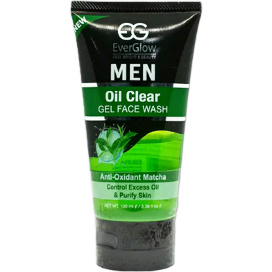 Everglow Oil Clear Men Face Wash Gel 100ml image