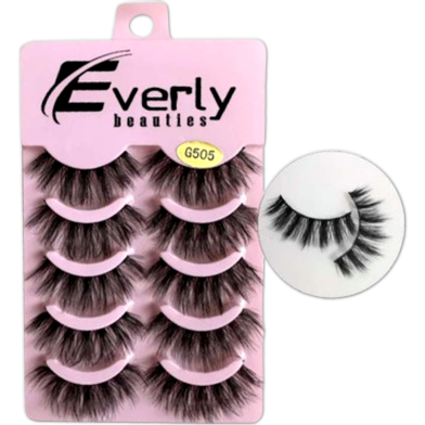 Everly Beauties 5Pair Series False Eyelash - G505 image