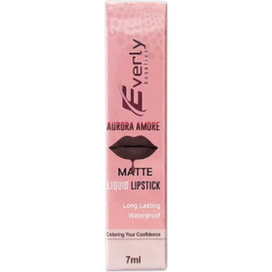 Everly Beauties Aurora Matte Liquid Lipstick - Gamet Glamour image