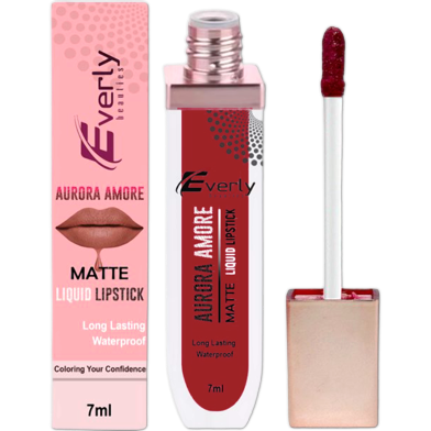 Everly Beauties Aurora Matte Liquid Lipstick - Raspberry Rapture image