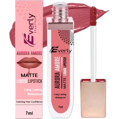 Everly Beauties Aurora Matte Liquid Lipstick - Terracotta Tease image