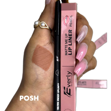 Everly Beauties Matte Makeup Waterproof Lip Liner - Posh image