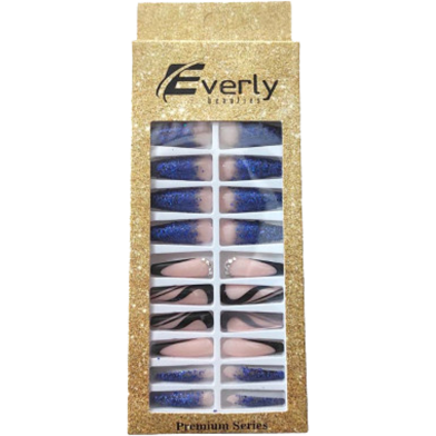Everly Natural Fake Nails 24pcs - L108 image