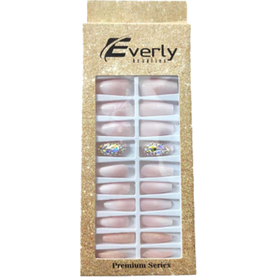 Everly Natural Fake Nails 24pcs - L110 image