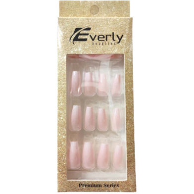 Everly Natural Fake Nails 24pcs - L111 image