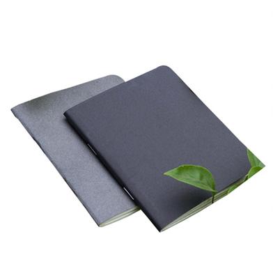Everyday Graphic Dot-Grid Texture Ash and Graph-Grid Texture Black Notebook 2-Pack image