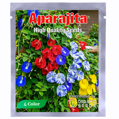 Exclusive Oporajita Flower 4 Color Mix Seeds 0.25 gm image