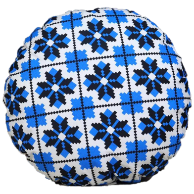 Agrey Hometex Exclusive Round Cushion Cover (Buy 1 Get 1 Free) image