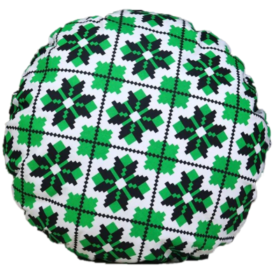 Agrey Hometex Exclusive Round Cushion Cover (Buy 1 Get 1 Free) image