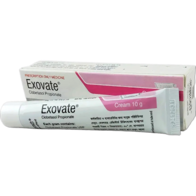 Exovate 0.05 percentage Cream 10 Gm Tube image